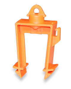 Clip orange bracket reflector sheet f/moisture-proof lamp BD